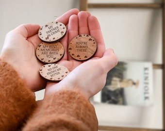 Personalized Wooden Tokens: Reasons Why Friendship Gift