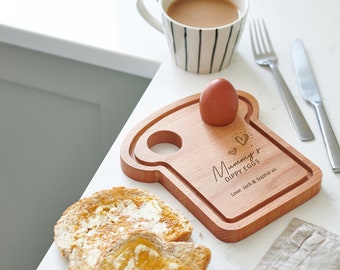 Personalised Dippy Egg Board For Mum