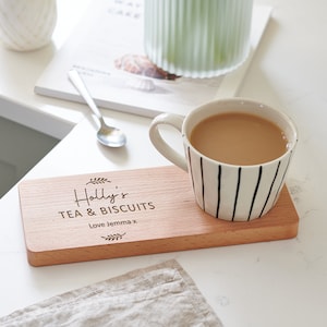 Personalised Tea & Biscuit Board Gift