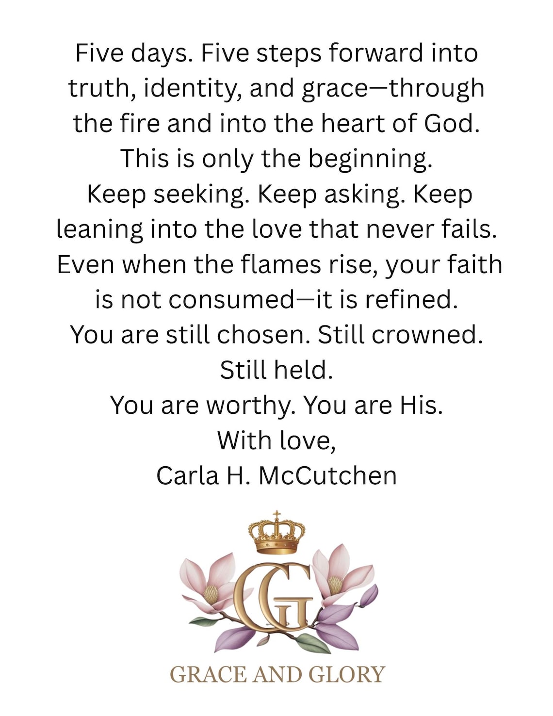 5 Day Christian Devotional PDF, Bible Study for Women, Faith Journal ...
