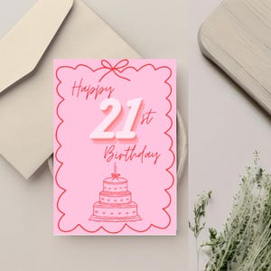 Carte d'anniversaire - 21 ARCS