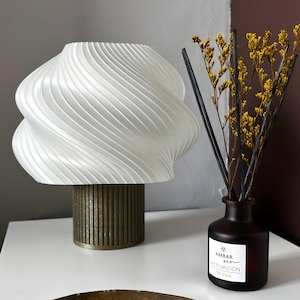 Modern Cloud-Style LED Table Lamp | Recycled Plastic | Eco-Friendly Home Decor | Living Room Lamp | Night Lamp