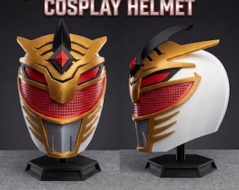 Lord Drakkon Cosplay Helmet | Power Rangers Cosplay Custom Size | Functional Mask MMPR Collectible