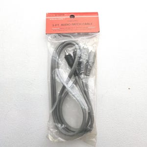 Vintage Radio Shack Realistische 42-2351A 3 ft Cinch Audio Patch Kabel NOS Versiegelt Neu