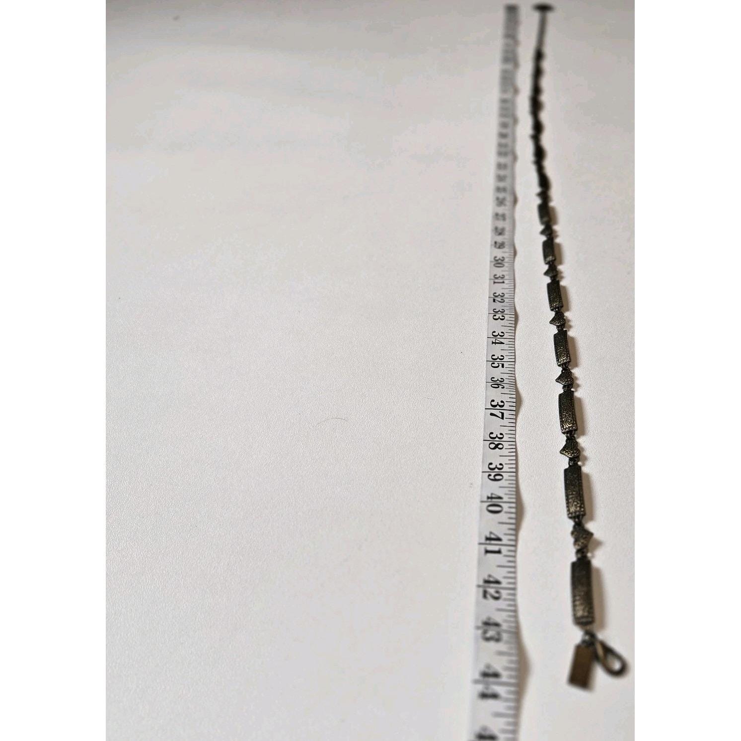Nine West Vintage Metal Heart Chain Belt Brass Tone Link Heart Charm 43 Y2K Boho Heart Chain Belt - Etsy main image 4