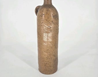 アンティーク アポリナリス ストーンウェア ボトル ゲオルク クロイツベルク アールヴァイラー 水差し 12インチ No 87 19C