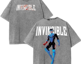 Camiseta Comfort Color Limited Invincible Mark Grayson, camiseta de superhéroe, camiseta gráfica, disfraz de superhéroe, regalo para fan de cómics, lavado mineral