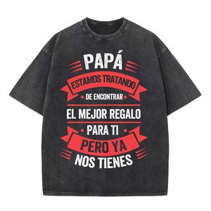 Camiseta espanhola para o Dia dos Pais, Camiseta "O Melhor Pai Sempre", Camiseta espanhola "O Melhor Pai de Todos os Tempos", Camiseta para o Dia dos Pais, Camiseta latina para o Dia dos Pais, Presente para o Pai