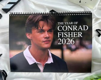 Conrad Fisher 2026 Wall Calendar: Summer I Turned Pretty Theme, Gift For Her, Dorm Tapestry