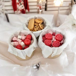 Soy wax wax melts “Cookies” with a high concentration of cookie aroma with a touch of ginger and chocolate