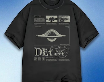 Universal Decay The Death of All Matter T-Shirt, Black Hole Design Tee, Science Space Astronomy Shirt, Unisex Graphic T-Shirt Comfort Colors