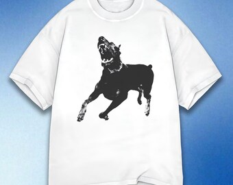 Fierce Dog Graphic T-Shirt, Animal Lover Shirt, Bold Statement Tee, Unique Dog Clothing, Must Have Tee for Dog Enthusiasts, Comfort Colors