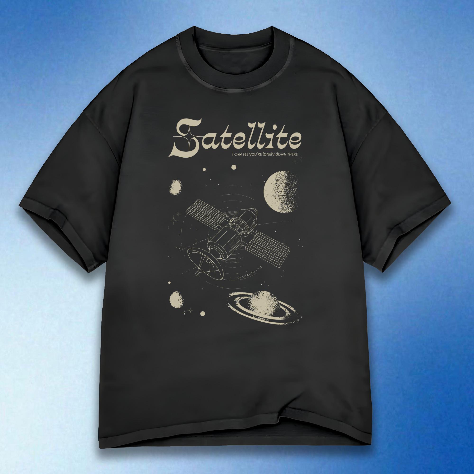 Satellite Tshirt - Etsy