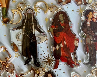 Soldiers & Seekers Table - Critical Role campaign 4 charms