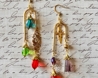Le château ambulant hurle - Boucles d'oreilles inspirées du Studio Ghibli
