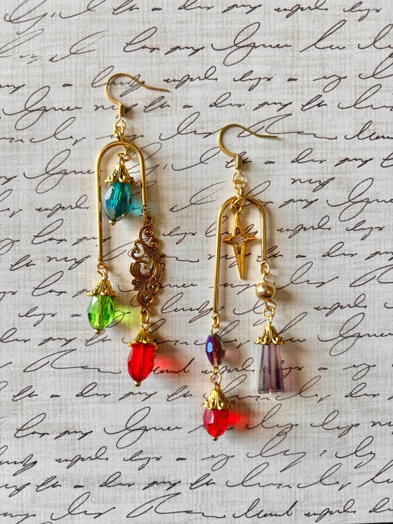 Howls Moving Castle -  Studio Ghibli Inspired Earrings