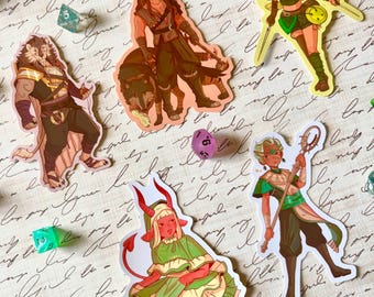 Soldiers Table - Critical Role campaign 4 stickers