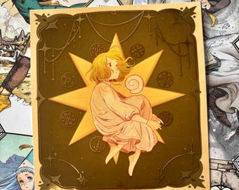 Witch Hat Atelier Gold Foil Coco Print