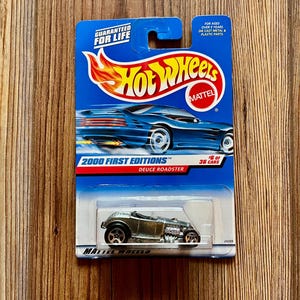 Vintage Hot Wheels, Deuce Roadster, 2000 First Editions #6 of 36 - produced in 1999