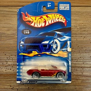 Shelby Cobra 427 S/C, Vintage Hot Wheels, Collector #240  produced in 2000