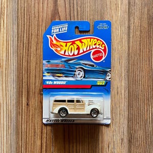 Vintage Hot Wheels, ‘40 Woodie, collector #803  produced in 1997