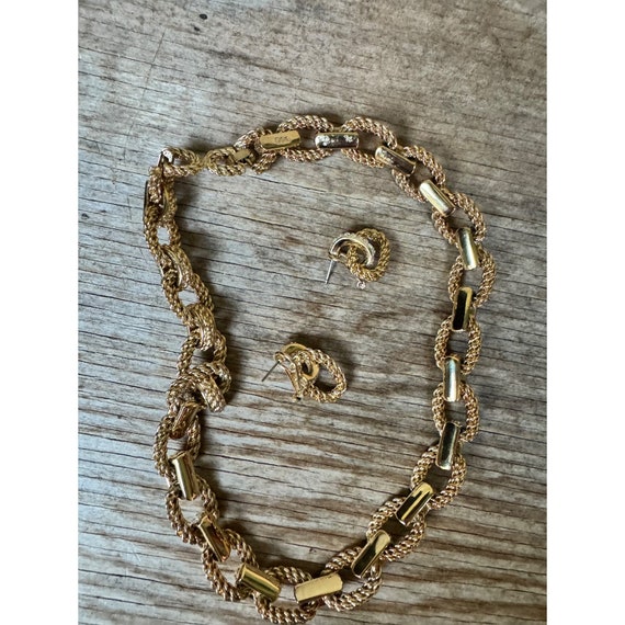 KJL Kenneth Jay Lane Crystal Rope Link Necklace M… - image 6