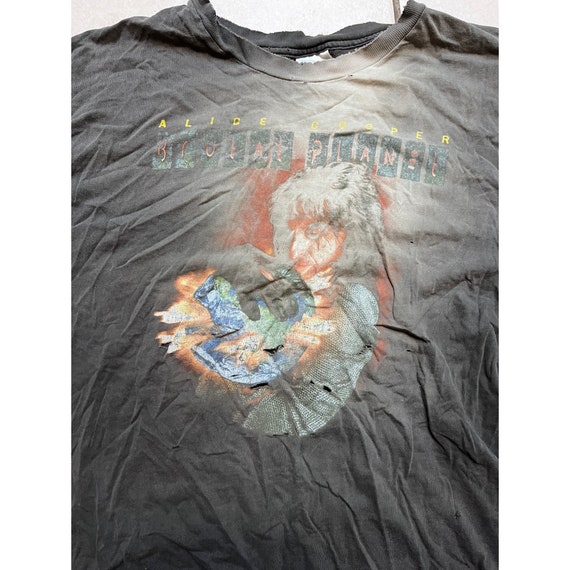 Alice Cooper Brutal Planet concert t-shirt 2000 R… - image 3