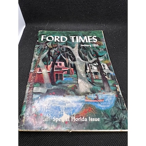 Ford Times Magazine January 1955 Florida St Augustine Miami Beach