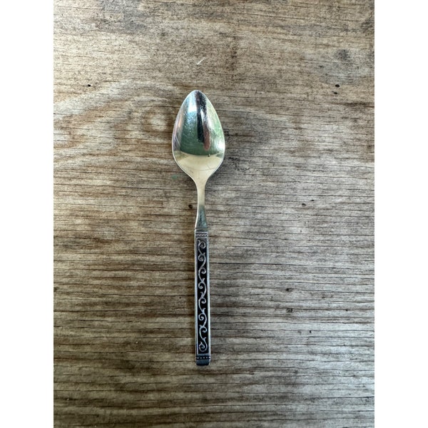 Oneida Stainless Spanish Court flatware Soup spoon replacement Mid Century Modern