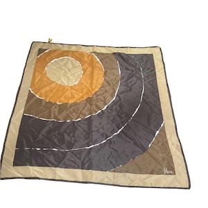 Vera Watercolors Polyester Scarf With Geometric Design image 1