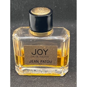 Jean Patou, JOY, 30 ml. or 1 oz. Flacon, Eau de Toilette, 1929, 1970, Paris, France