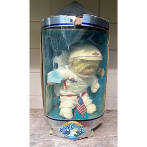 Cabbage Patch Kid Young Astronaut 1986 CPK NASA blonde blue eyes Vintage