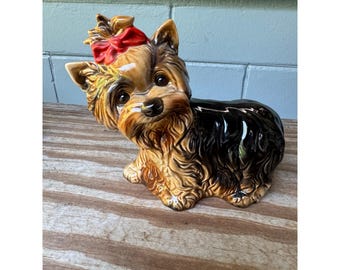 ヴィンテージ・ポーランド製ミニベア Vintage Goebel W Germany Yorkshire Terrier Yorkie Dog