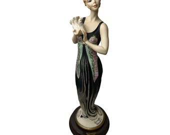 Florence Giuseppe Armani Victoria Lady Dove Figurine 14.5" Italy