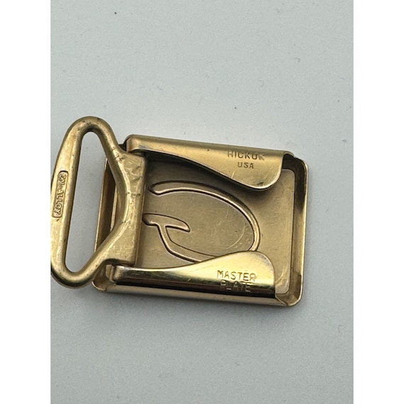 Vintage Hickok Belt Buckle Zinc Alloy Master Plate G Monogram - Etsy