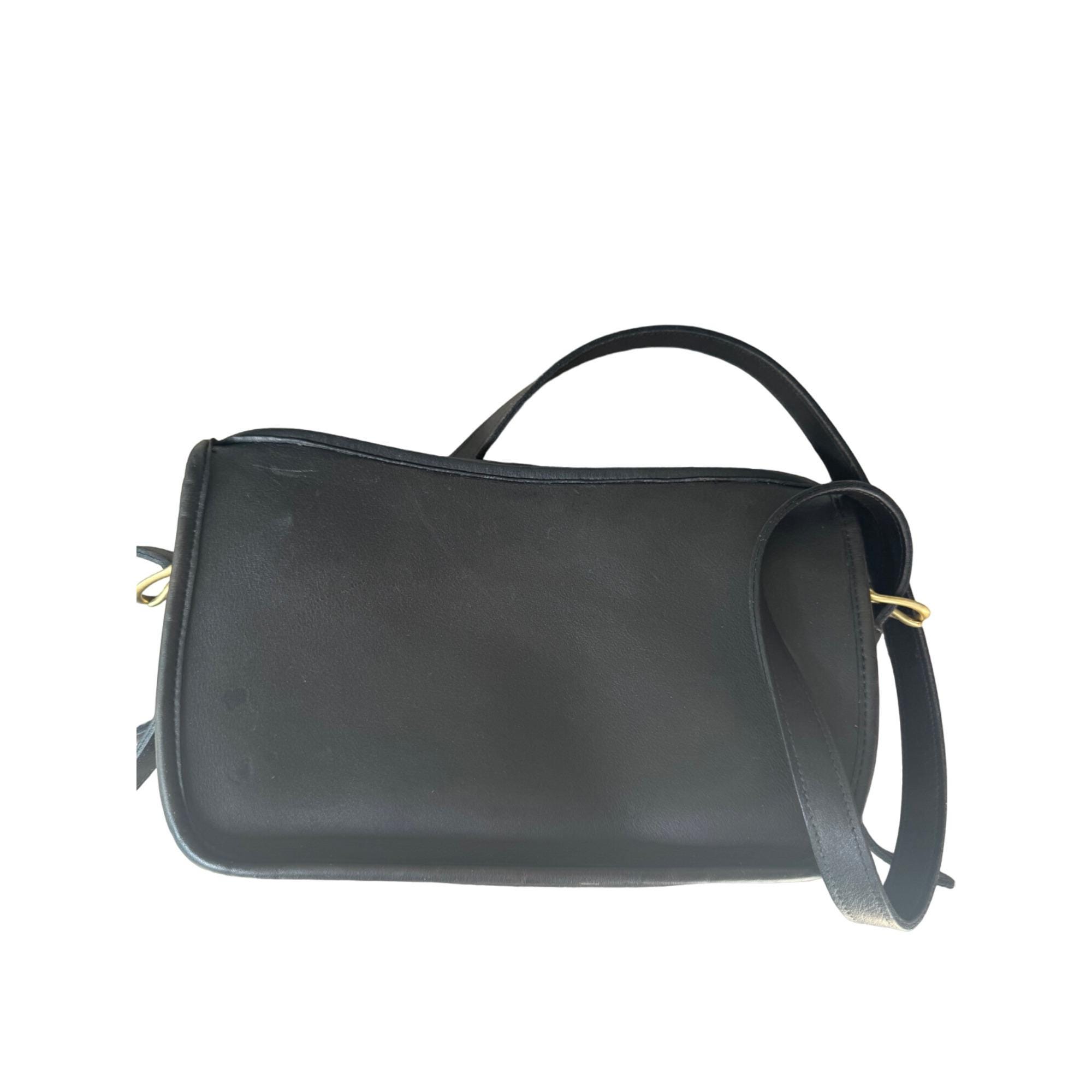 Vintage Coach Black Crossbody Bag A4C 9938 - Etsy