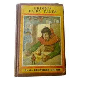 Grimm&#39;s Fairy Tales By The Brothers Grimm - Vintage Hardcover Book