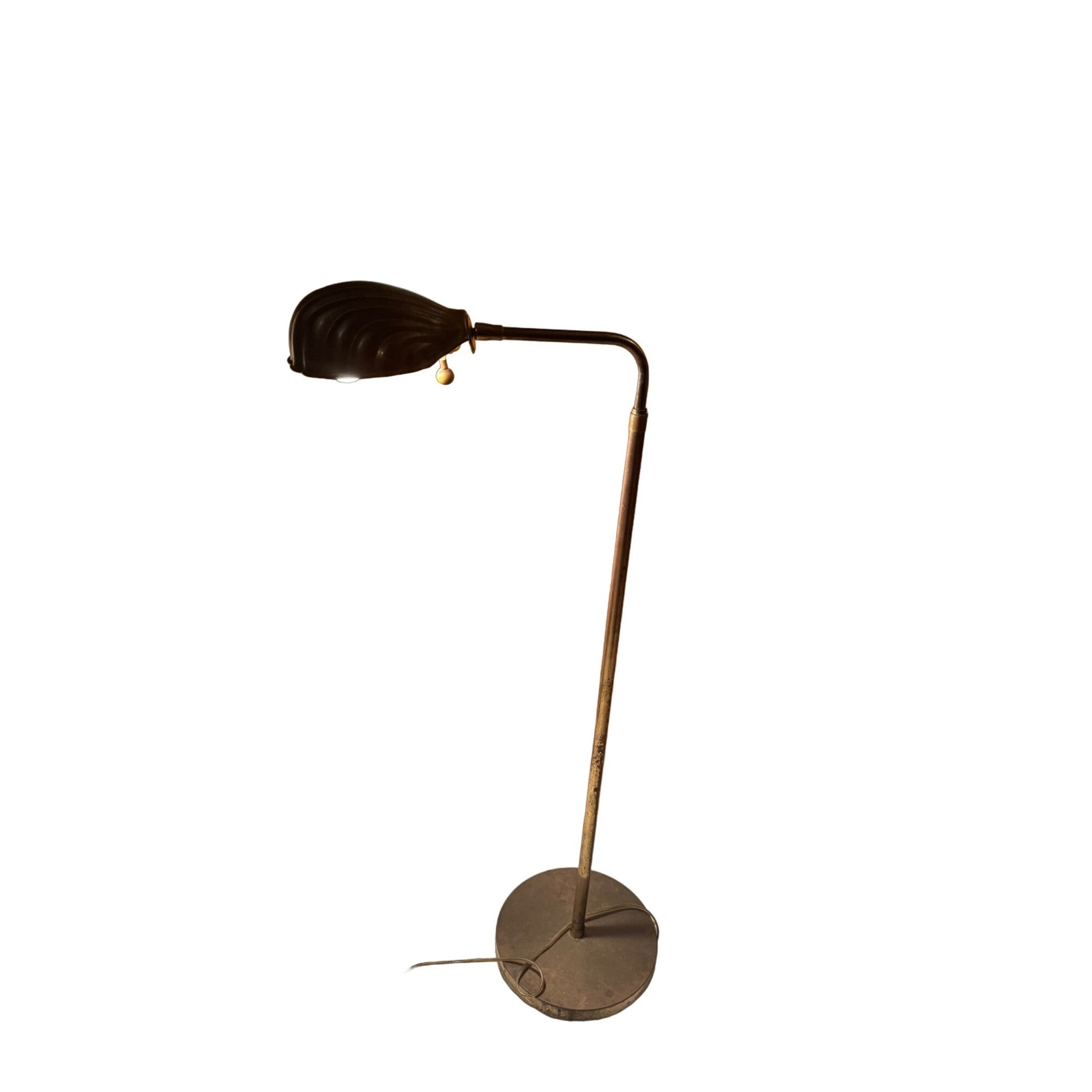 Brass Clam Lamp 