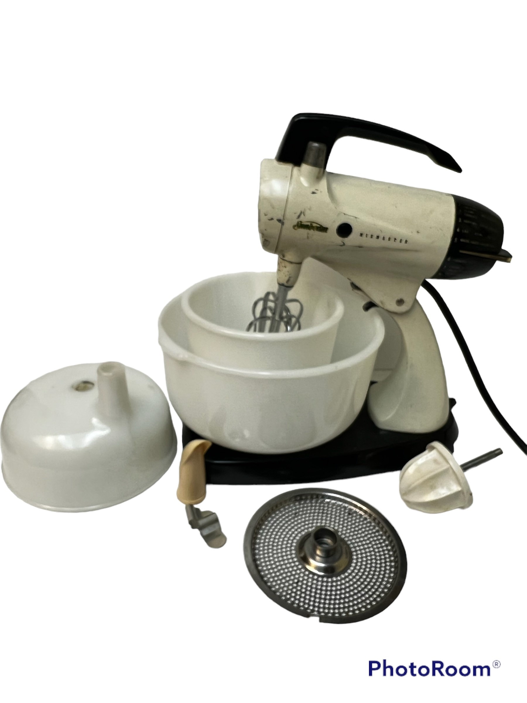 Vintage Original Sunbeam Mix Master mixmaster Mixer 1950S