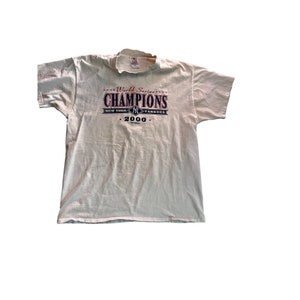 world series champions 2000 shirt fruit of the loom heavy XL
