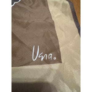 Vera Watercolors Polyester Scarf With Geometric Design image 3