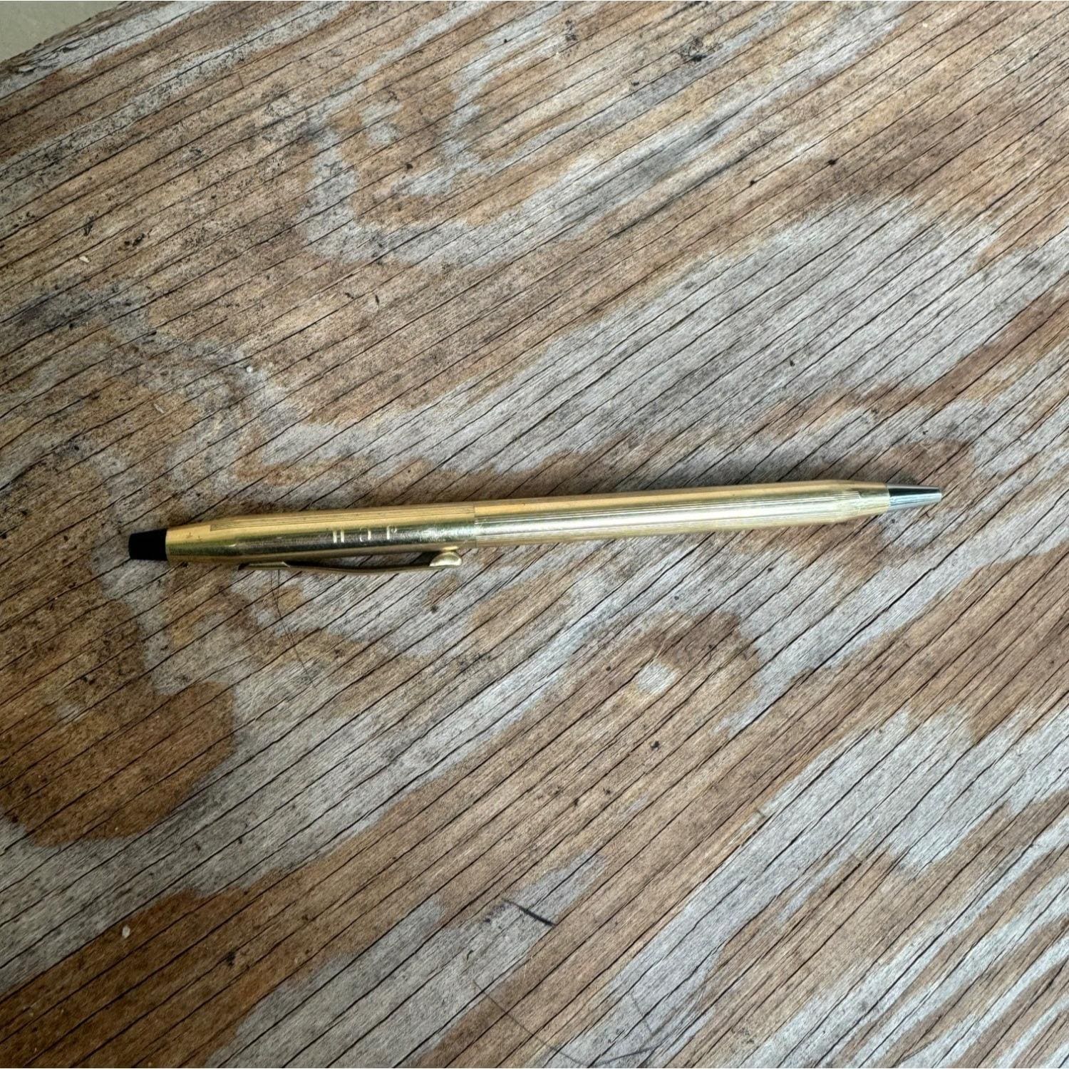 Cross 10kt Gold Pen - Etsy