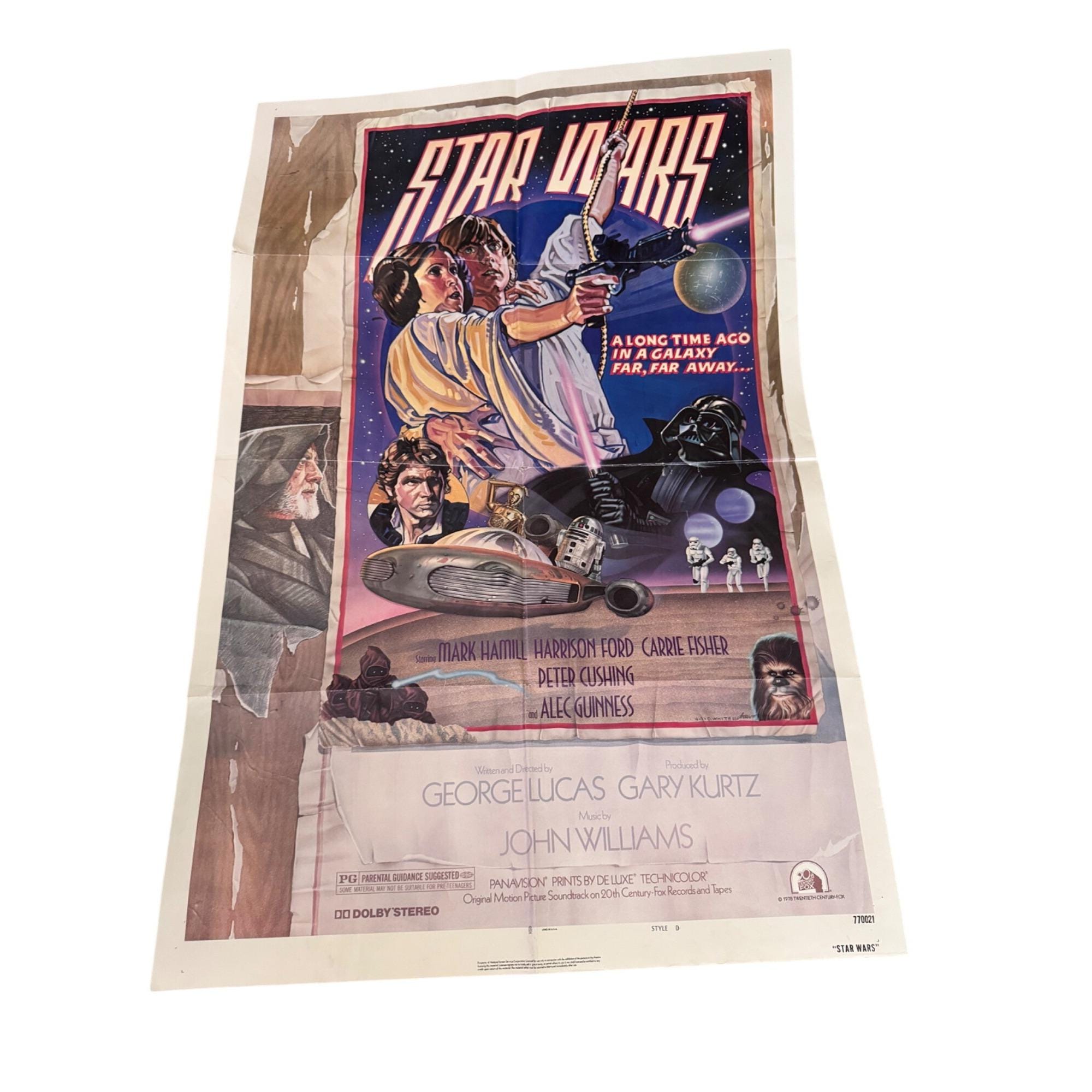 Star Wars Style D 1978 George Lucas Circus Poster Art by Struzan