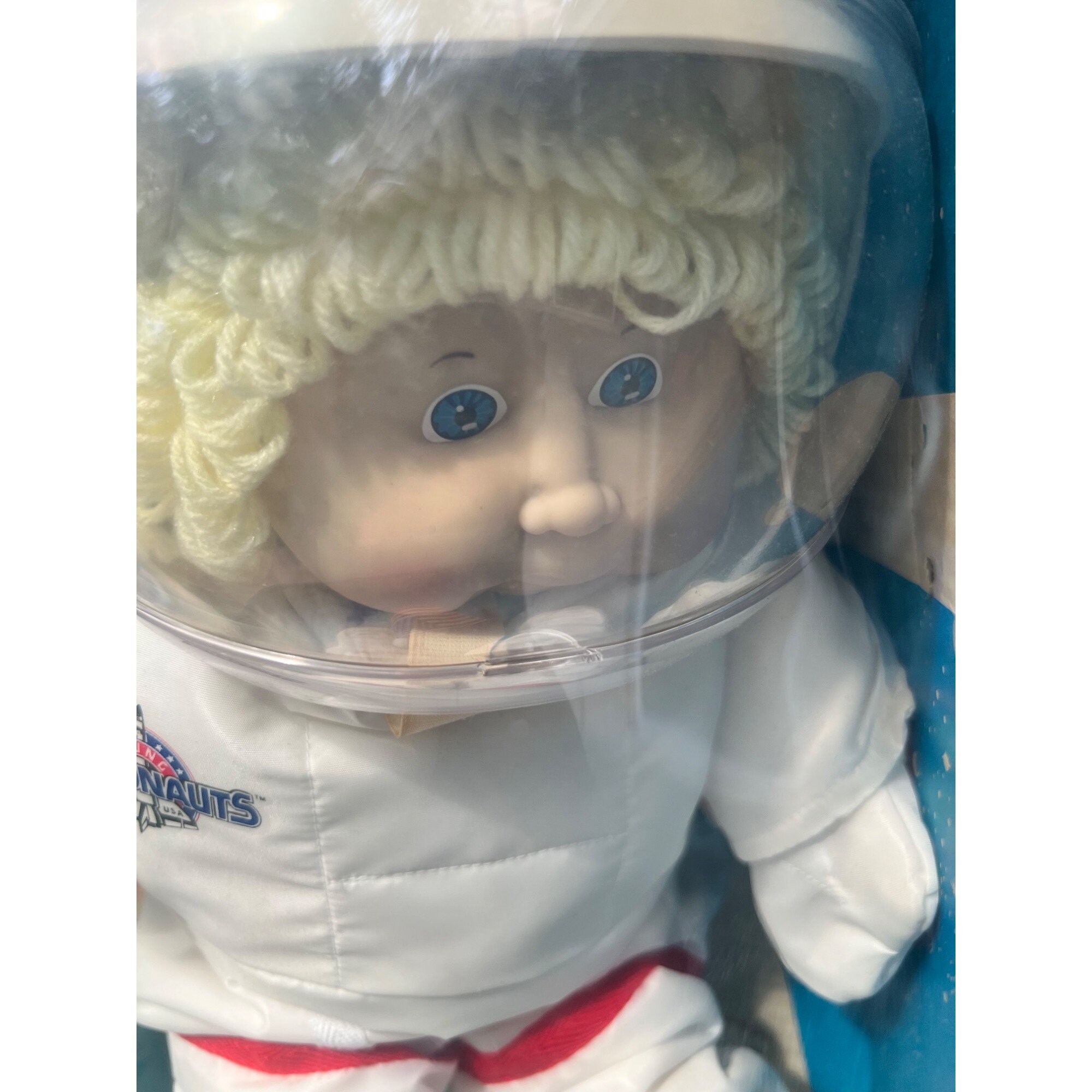 Cabbage Patch Kid Young Astronaut 1986 CPK NASA Blonde Blue