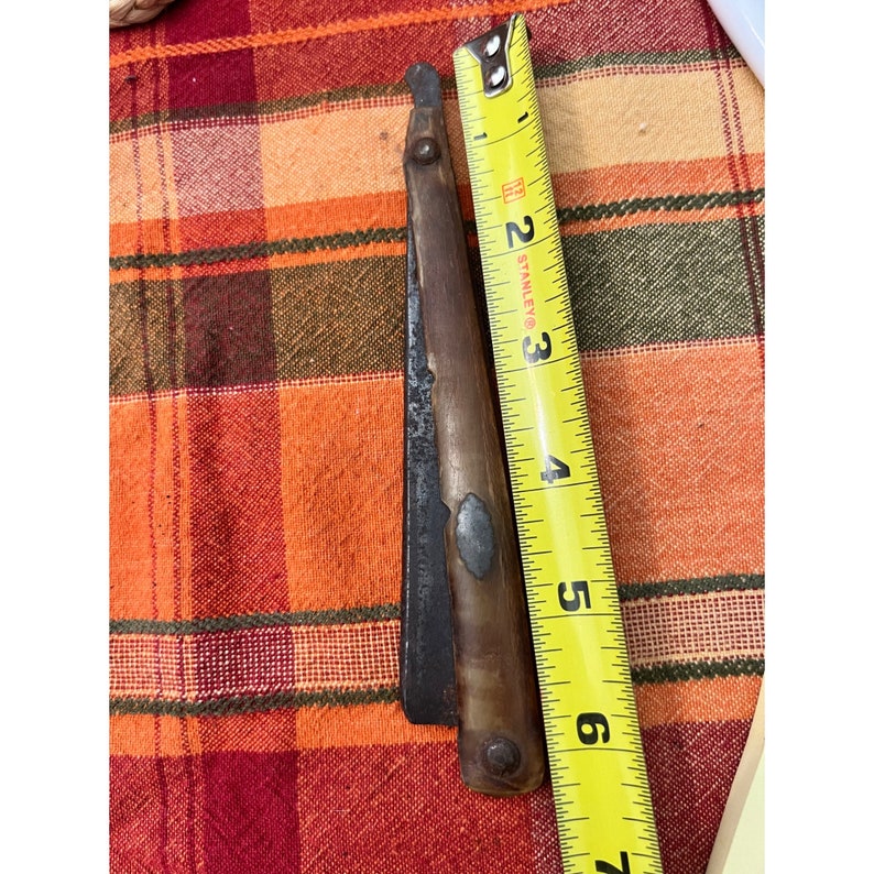 1700s Razor 1700'S Warburton Stub Tail Straight Razor Original Condition Unrestored ...