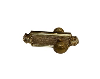 Brass Accents Victorian Passage Door set