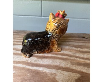 Vintage Goebel W Germany Yorkshire Terrier Yorkie Dog