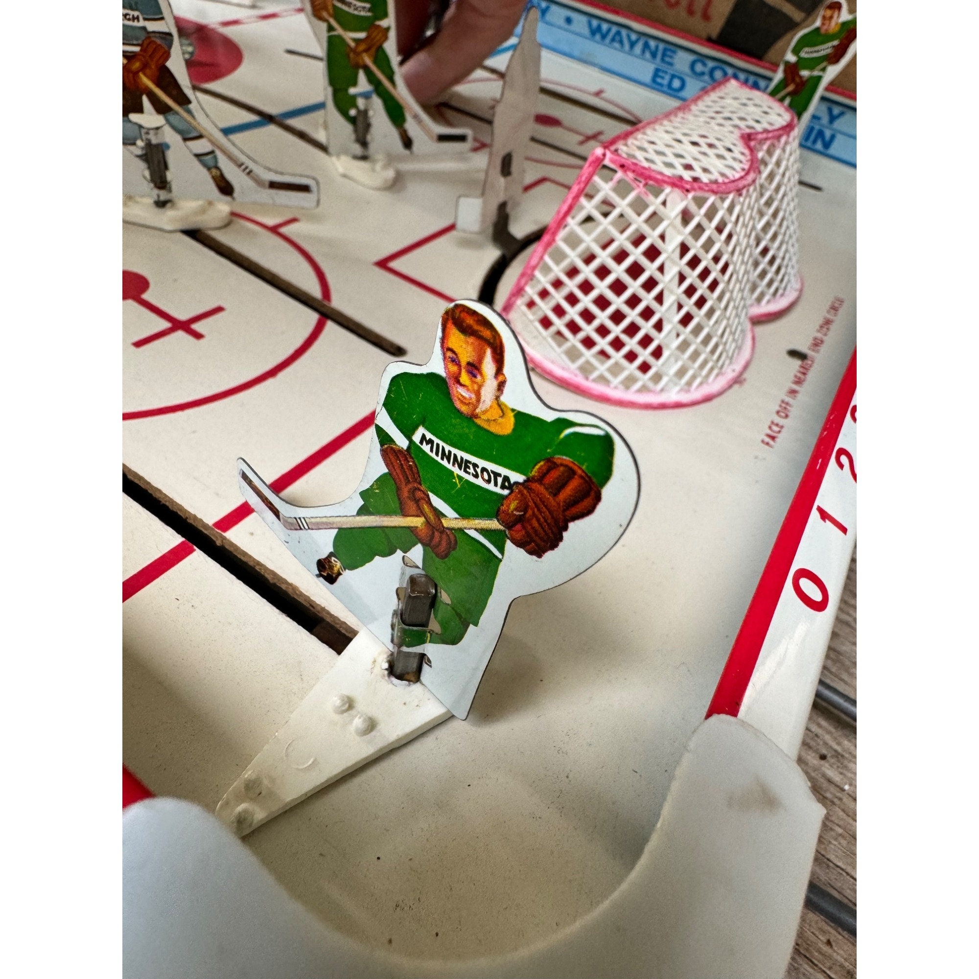 Tudor NHL PA All Star Hockey Table Top Game 715 1969 With Original