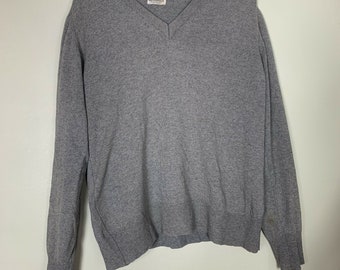 Vintage Cashmere Gray Sweater medium