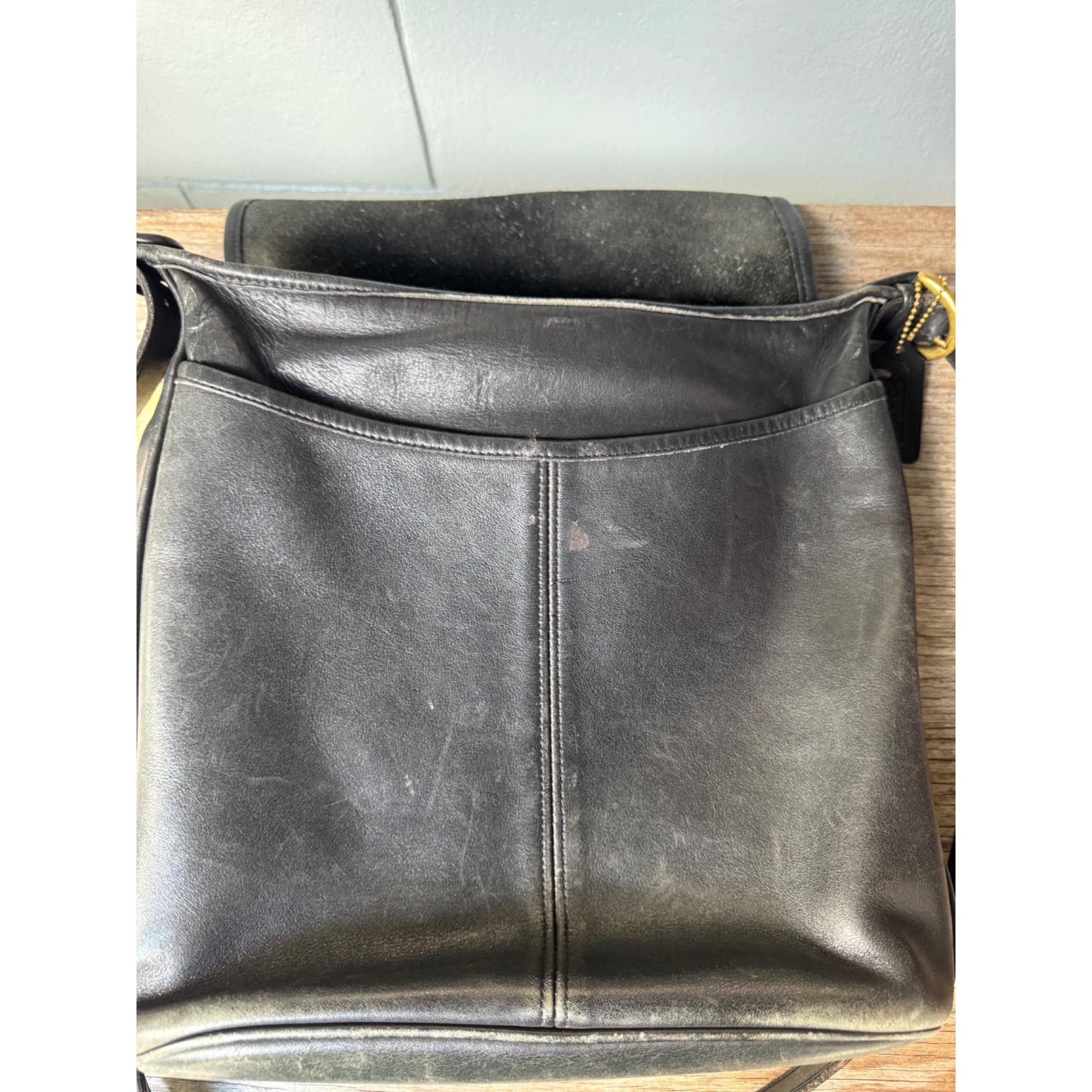 Vintage COACH 4115 Black Leather Soho Whitney Shoulder Bag - Etsy